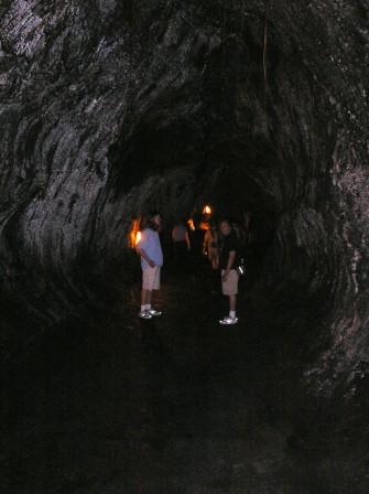 Thurston tube in Volcano National Park